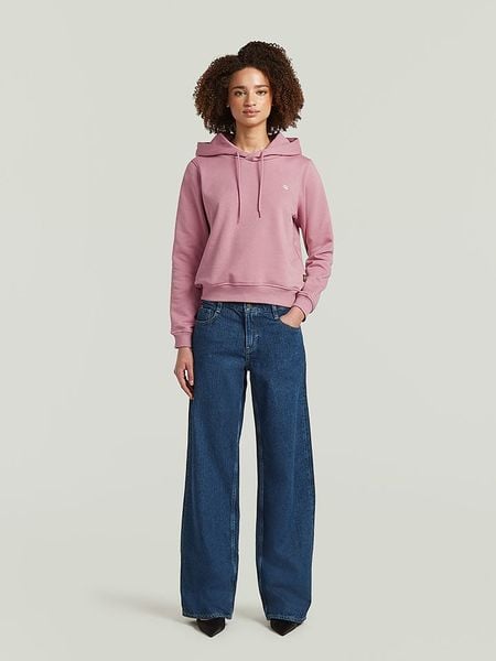 G-Star Bluza w kolorze jasnoróżowym rozmiar: M. Różowe bluzy G-Star, m, bez wzorów, z bawełny, z kapturem. Za 209.95 zł.