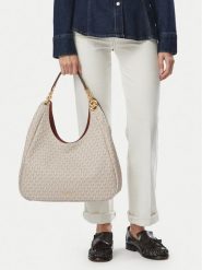 MICHAEL Michael Kors Torebka 30F6GEJE7B Kremowy. Białe torebki klasyczne MICHAEL Michael Kors, bez wzorów, ze skóry, bez dodatków. Za 1,979.00 zł.