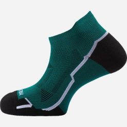Skarpety do biegania w terenie Millet Intense Low Socks Czarny. Zielone skarpety Millet, bez wzorów, z tkaniny. Za 79.00 zł.