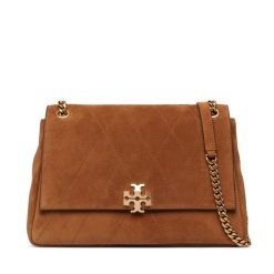 Torebka Tory Burch. Brązowe torebki klasyczne Tory Burch, bez wzorów, bez dodatków. Za 3,334.00 zł.