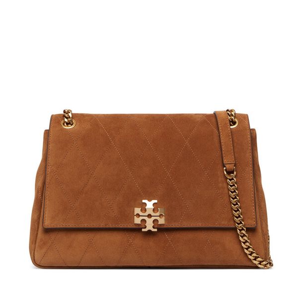 Torebka Tory Burch. Brązowe torebki klasyczne Tory Burch, bez wzorów, bez dodatków. Za 3,334.00 zł.
