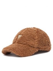 Guess Czapka z daszkiem W5BZ44 WJ070 Brązowy. Brązowe czapki Guess, z aplikacjami, z poliesteru. Za 264.99 zł.