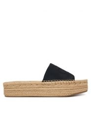 Calvin Klein Espadryle Ebeth HW0HW02894 Czarny. Czarne espadryle Calvin Klein, bez wzorów, z materiału, bez obcasa, bez zapięcia. Za 409.99 zł.