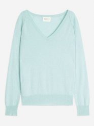 Perfect Cashmere Kaszmirowy sweter "Penelope" w kolorze miętowym rozmiar: XL. Zielone swetry Perfect Cashmere, xl, bez wzorów, z kaszmiru, bez ramiączek. Za 347.99 zł.