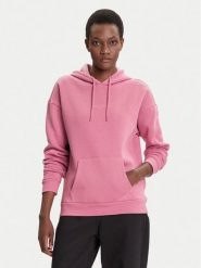 Desigual Bluza Basic 25WWSK13 Różowy Regular Fit. Czerwone bluzy Desigual, l, bez wzorów, z bawełny, bez kaptura. Za 379.99 zł.