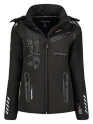 Canadian Peak Kurtka softshellowa "Reinak" w kolorze czarnym rozmiar: XL. Czarne kurtki sportowe Canadian Peak, xl, bez wzorów, bez kaptura, outdoorowe. Za 175.67 zł.