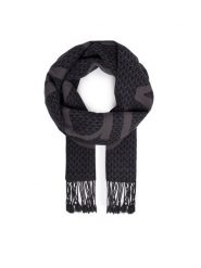 Calvin Klein Szalik LV04D8111G Szary ciemny. Szare rękawiczki Calvin Klein, bez wzorów, z wełny. Za 329.99 zł.