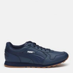 Buty do chodzenia unisex Puma ST RUNNER FULL L. Niebieskie obuwie sportowe Puma, bez zapięcia, trekkingowe. Za 201.99 zł.