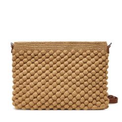 Torebka Gianni Chiarini. Brązowe listonoszki Gianni Chiarini, bez wzorów, bez dodatków. Za 459.99 zł.