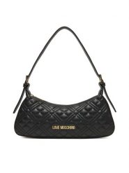 LOVE MOSCHINO Torebka JC4142PP0NLA0000 Czarny. Czarne torebki klasyczne Love Moschino, bez wzorów, ze skóry, bez dodatków. Za 549.99 zł.