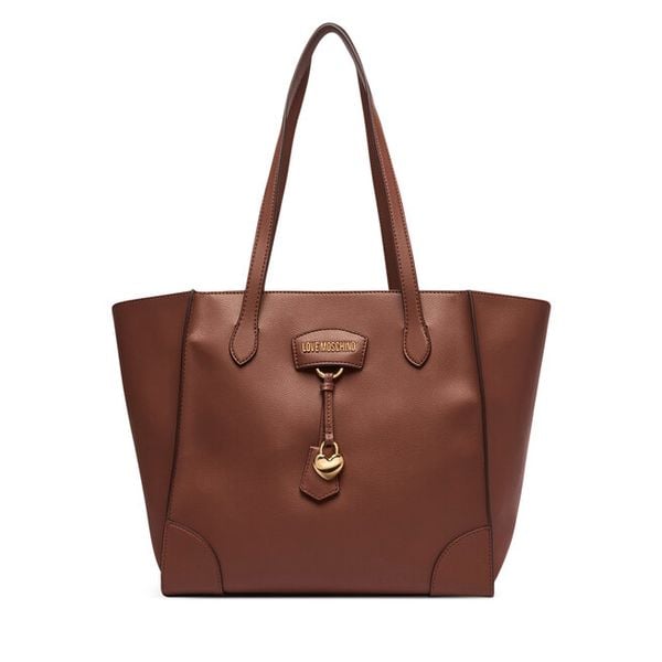Torebka LOVE MOSCHINO. Brązowe torebki klasyczne Love Moschino, bez wzorów, bez dodatków. Za 1,099.00 zł.