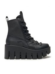 United Nude Botki Grip Explorer Lo 108820154 Czarny. Czarne botki United Nude, bez wzorów, ze skóry, bez obcasa, na koturnie, bez zapięcia. Za 1,649.00 zł.