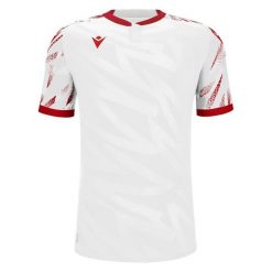 Koszulka Macron Themis Eco. Białe bluzki Macron, bez wzorów, sportowe, bez kołnierzyka, bez ramiączek. Za 261.50 zł.