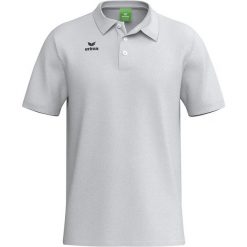 Polo z logo Erima TS. Białe koszulki polo Erima, m, bez wzorów, z bawełny, bez kołnierzyka, bez ramiączek. Za 135.19 zł.