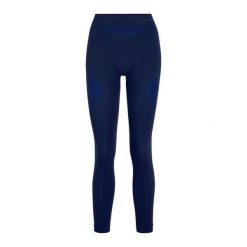 Damskie legginsy Falke. Niebieskie legginsy Falke, bez wzorów. Za 285.50 zł.