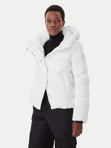 Save The Duck Kurtka narciarska P32533W LEAF21 Biały Regular Fit. Białe kurtki narciarskie Save the duck, na zimę, bez wzorów, z syntetyku, bez kaptura, narciarskie. Za 1,460.17 zł.