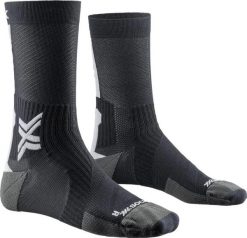 Skarpety X-Socks BIKE PERFORM CREW B002. Czarne skarpety X Socks, bez wzorów. Za 129.99 zł.