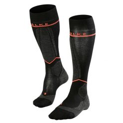 Podkolanówki damskie Falke SK Energizing Wool. Czarne skarpety Falke, bez wzorów. Za 238.00 zł.
