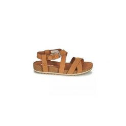 Sandały TIMBERLAND MALIBU WAVES 2 BAND SA Brązowy. Brązowe sandały Timberland, bez wzorów, ze skóry, bez obcasa, bez zapięcia. Za 388.99 zł.