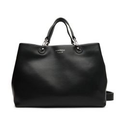 Torebka Emporio Armani. Czarne torebki klasyczne Emporio Armani, bez wzorów, bez dodatków. Za 2,619.00 zł.