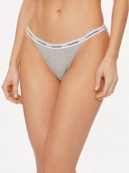Calvin Klein Underwear Figi klasyczne 000QD5215E Szary. Szare figi Calvin Klein Underwear, l, bez wzorów, z bawełny. Za 49.99 zł.