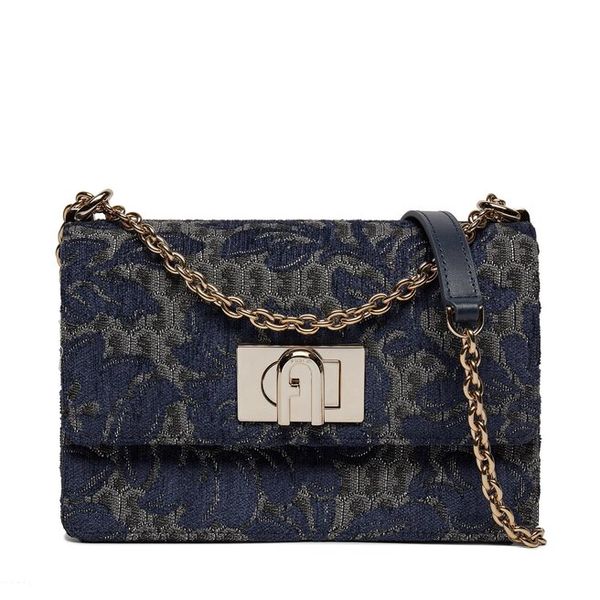 Torebka Furla. Brązowe listonoszki Furla, bez wzorów, bez dodatków. Za 1,209.00 zł.