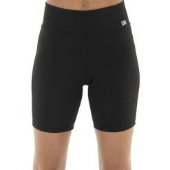 Legginsy z elastyczny pas na co dzień na siłownię. Czarne legginsy LEONE 1947 APPAREL, bez wzorów, z bawełny. W wyprzedaży za 79.36 zł.