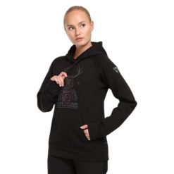 Bluza damska Kilpi Ltd Bellatrix. Czarne bluzy Kilpi, m, bez wzorów, bez kaptura. Za 318.77 zł.