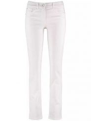 Gerry Weber Dżinsy - Slim fit - w kolorze białym rozmiar: 44. Białe jeansy Gerry Weber, bez wzorów. Za 153.71 zł.