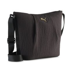 Młodzieżowa torba-worek z zamkiem UP 4 l PUMA. Czarna torby na ramię Puma, bez wzorów, z materiału, glamour, na ramię, bez dodatków. Za 129.00 zł.