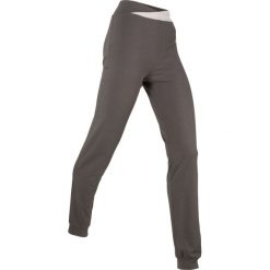 Spodnie sportowe, długie, Level 1 bonprix szary-matowy srebrny. Spodnie dresowe marki bonprix. Za 32.99 zł.