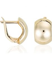 OR ÉCLAT Złote kolczyki-kreole "Carré d'or" rozmiar: onesize. Żółte kolczyki OR ÉCLAT, złote. Za 1,043.99 zł.