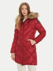 Blauer Płaszcz zimowy 24WBLDK03052 Czerwony Regular Fit. Czerwone płaszcze Blauer, na zimę, xs, bez wzorów, z syntetyku, bez kaptura. Za 2,029.00 zł.