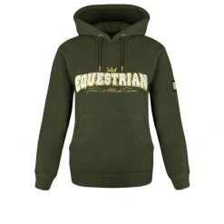 Bluza jeździecka damska JD ATTACK Equestri. Zielone bluzy JD ATTACK, l, bez wzorów, z bawełny, bez kaptura. Za 229.00 zł.