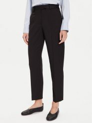 Tommy Hilfiger Chinosy WW0WW48353 Czarny Slim Fit. Czarne spodnie materiałowe TOMMY HILFIGER, bez wzorów, z syntetyku. Za 649.99 zł.