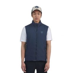 Kurtka narciarska bez rękawów Rossignol Opside. Niebieskie kurtki narciarskie Rossignol, bez wzorów, bez kaptura, narciarskie. Za 749.00 zł.