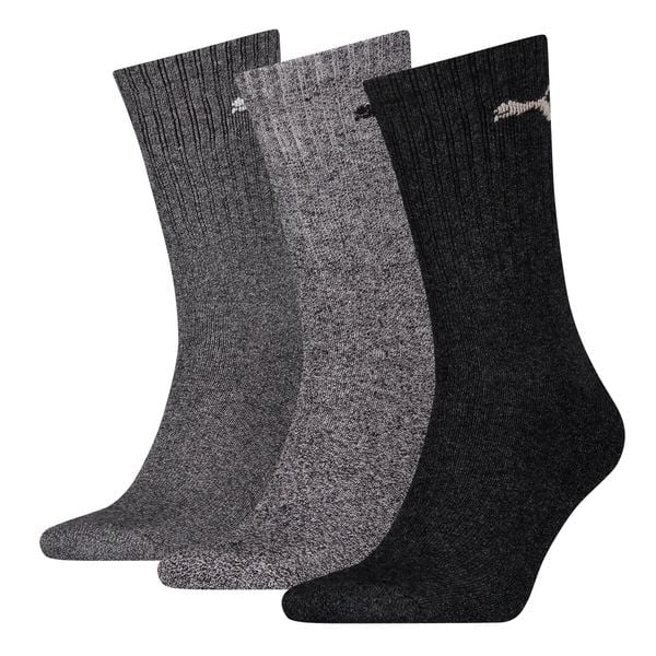 Skarpety Sportowe 7312. Szare skarpety Puma, bez wzorów, z bawełny. Za 47.99 zł.