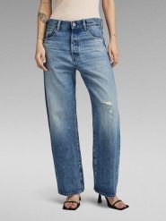 G-Star Dżinsy - Boyfriend fit - w kolorze niebieskim rozmiar: W28/L30. Niebieskie jeansy G-Star, l, z aplikacjami. Za 279.95 zł.