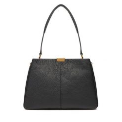 Torebka Tommy Hilfiger. Czarne torebki klasyczne TOMMY HILFIGER, bez wzorów, bez dodatków. Za 1,099.00 zł.