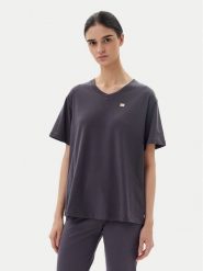 EA7 Emporio Armani T-Shirt 7W000029 AF10373 U8115 Szary Loose Fit. Szare t-shirty EA7 Emporio Armani, xl, bez wzorów, z bawełny, bez kołnierzyka, bez ramiączek. Za 199.99 zł.