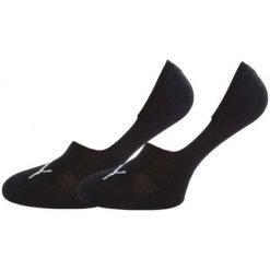 Skarpety unisex Puma Footie 2P 906245 01/1410110012. Czarne skarpety Puma, bez wzorów, z bawełny. Za 42.99 zł.