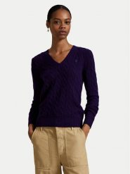Polo Ralph Lauren Sweter 211971866010 Fioletowy Slim Fit. Fioletowe swetry Polo Ralph Lauren, xs, bez wzorów, z wełny, bez ramiączek. Za 989.99 zł.