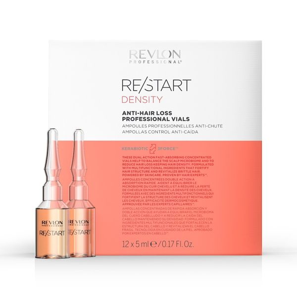 Revlon Professional Restart DENSITY Anti-Hair Loss Professional Vials Olejki i serum do włosów 100 ml. Odżywki do włosów Revlon Professional. Za 162.19 zł.