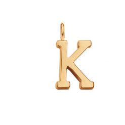 Literka K pozłacana. Bransoletki Lilou, pozłacane. Za 99.00 zł.