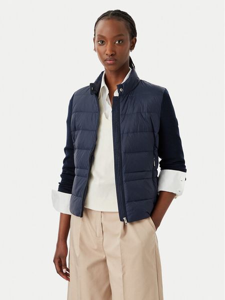 Tommy Hilfiger Kurtka przejściowa WW0WW51095 Granatowy Regular Fit. Niebieskie kurtki TOMMY HILFIGER, xs, bez wzorów, z syntetyku, bez kaptura. Za 770.99 zł.