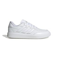 Buty sportowe adidas Courtblock Białe. Białe obuwie sportowe Adidas, z gumy, bez zapięcia. Za 243.20 zł.