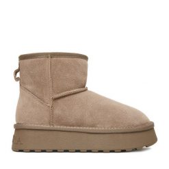 Śniegowce Badura. Szare trapery i śniegowce Badura. Za 229.99 zł.
