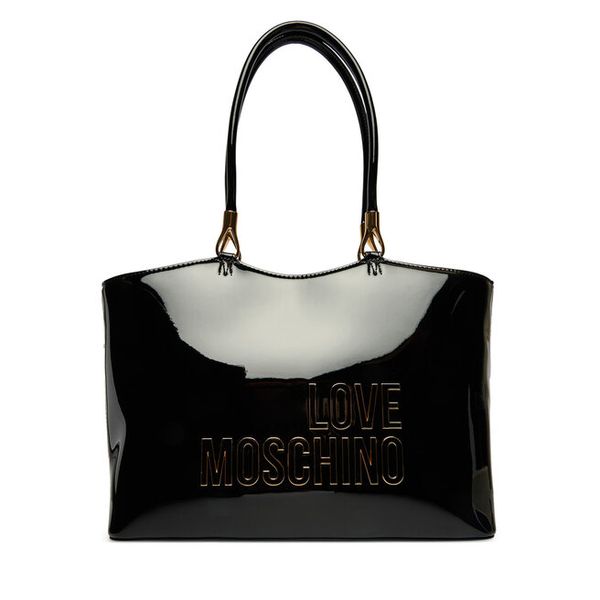 Torebka LOVE MOSCHINO. Czarne shopper Love Moschino, bez wzorów, bez dodatków. Za 665.99 zł.