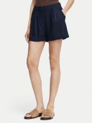 Vero Moda Szorty materiałowe Rosie 10346913 Granatowy Loose Fit. Niebieskie szorty Vero Moda, bez wzorów, z materiału. Za 95.99 zł.