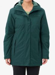Płaszcz ocieplany damski Vaude Rosemoor Padded Parka. Zielone parki Vaude, na zimę, m, bez kaptura. Za 714.99 zł.